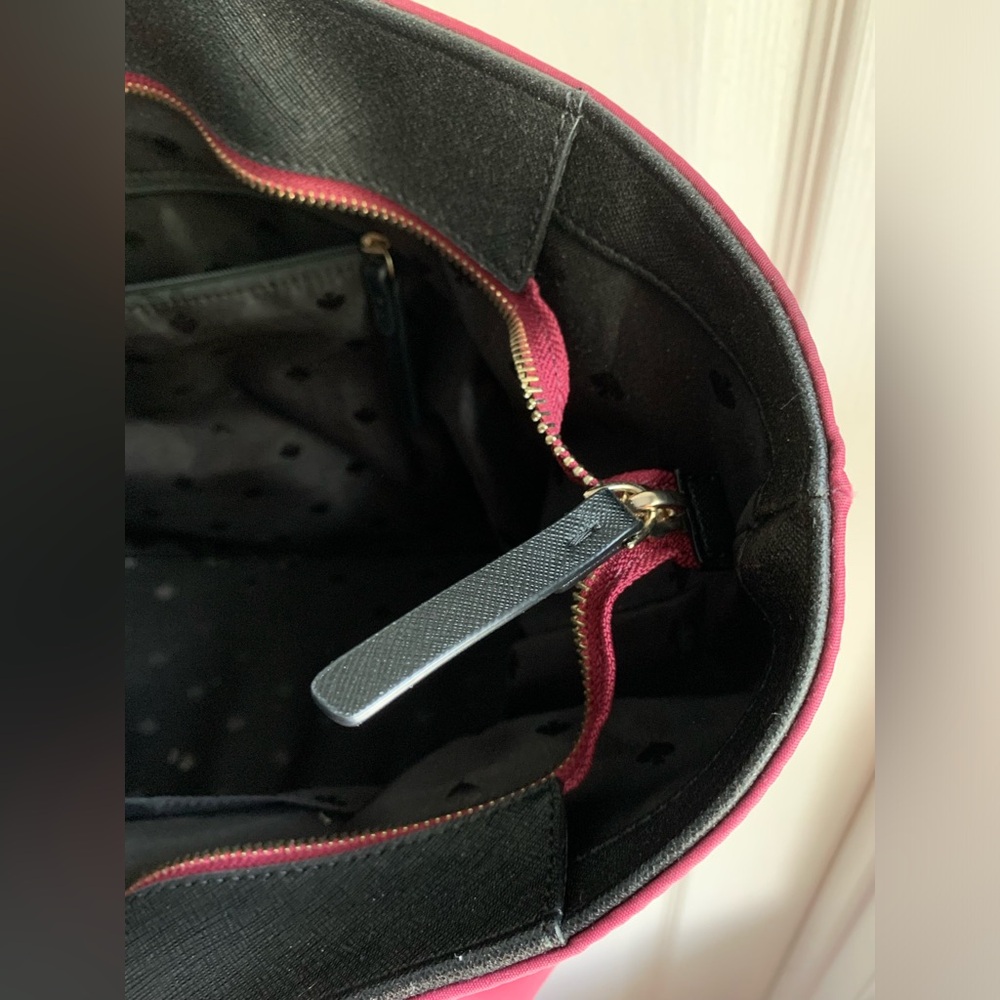 Kate Spade Raspberry Nylon Tote Bag - Picture 12 of 12
